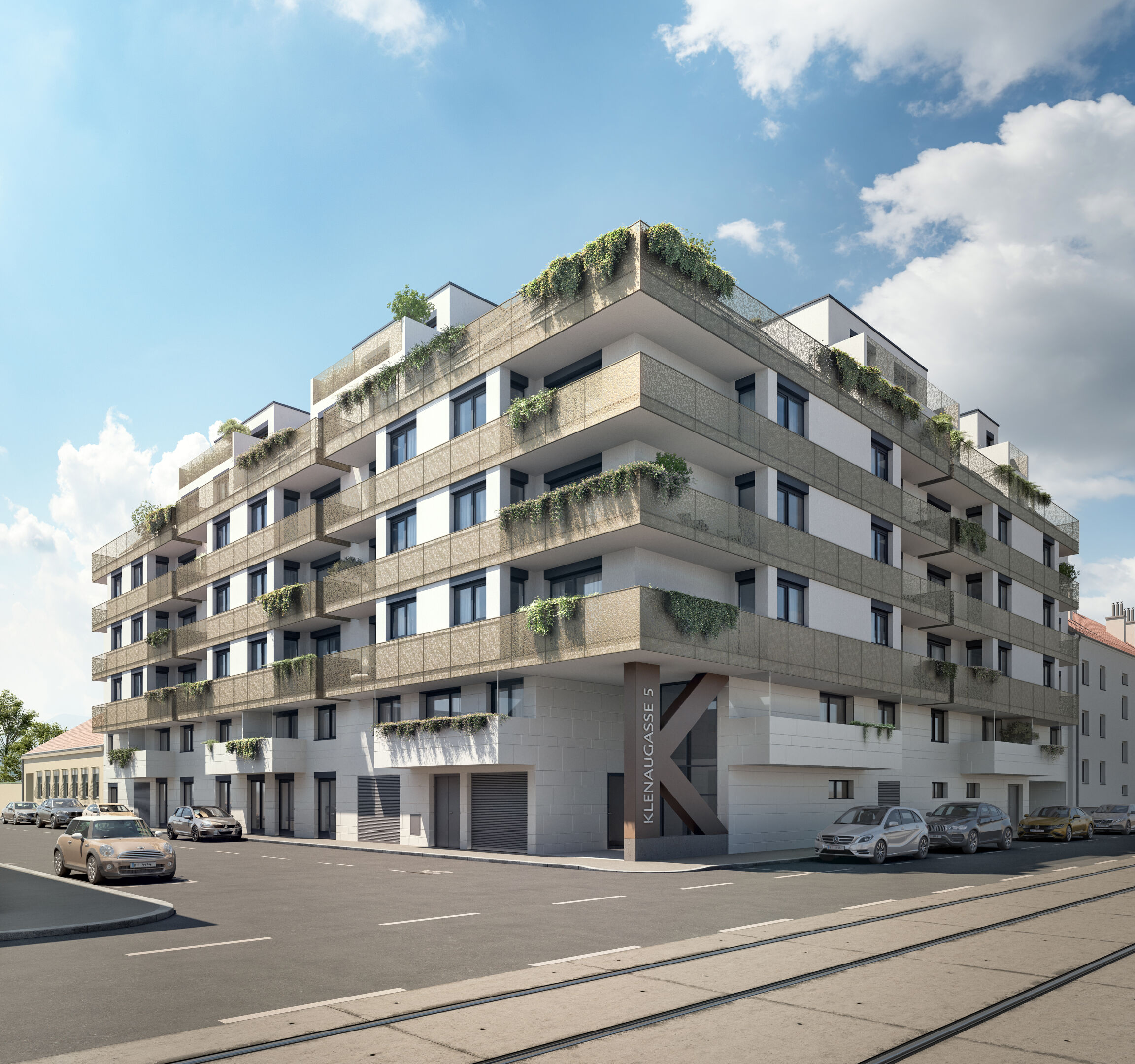 Bel Atrium Klenaugasse 1120 Wien Donaustadt Straßenansicht