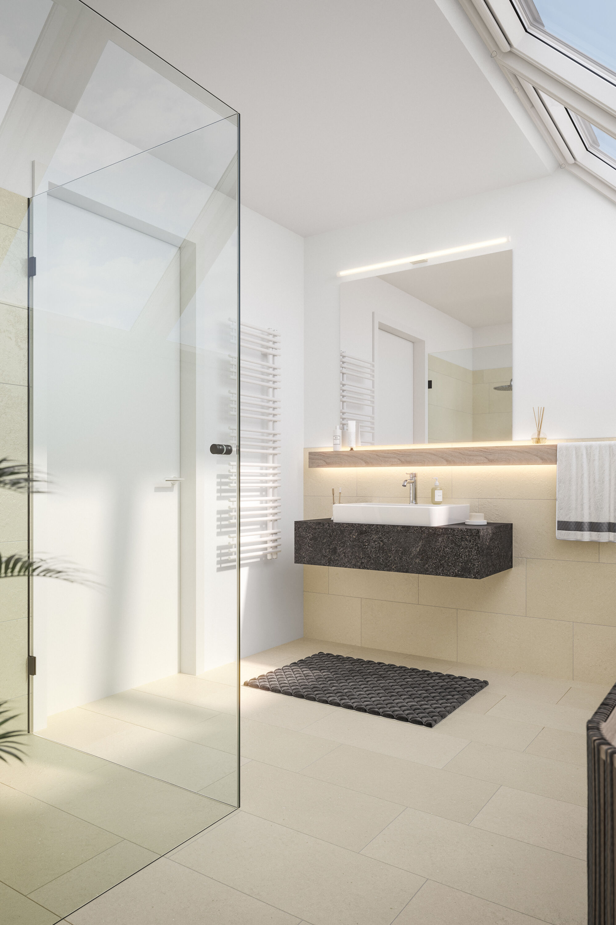 Bel Atrium Klenaugasse 1120 Wien Donaustadt Top70 modernes Badezimmer