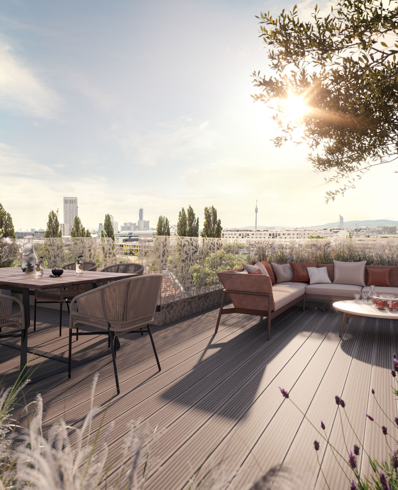BEL ATRIUM - Top 68 - DACHTERRASSENTRAUM mit 3-Zimmern